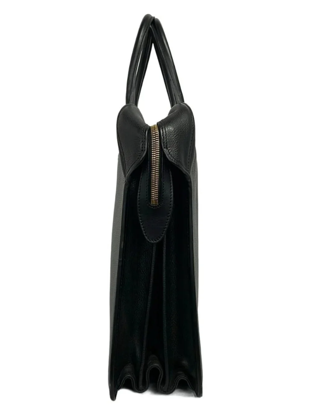BALLY Black Leather Business Bag